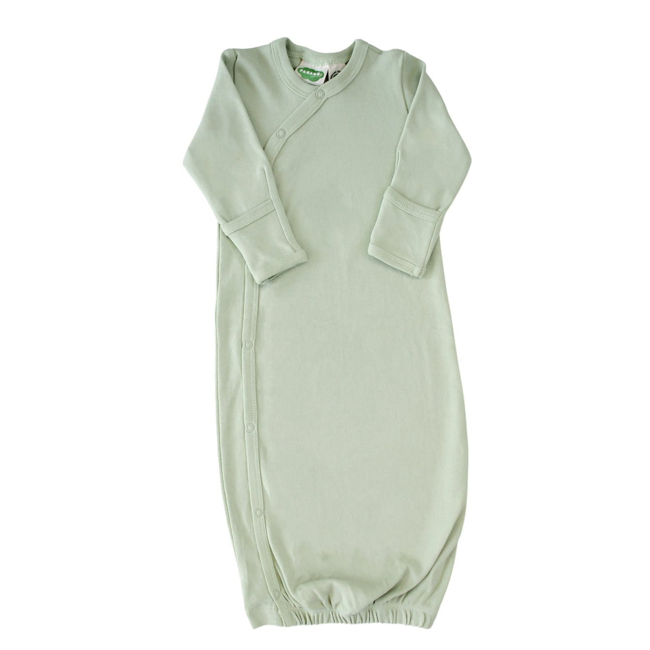 Organic Newborn Indy Kimono Gown- Ivory main image 0
