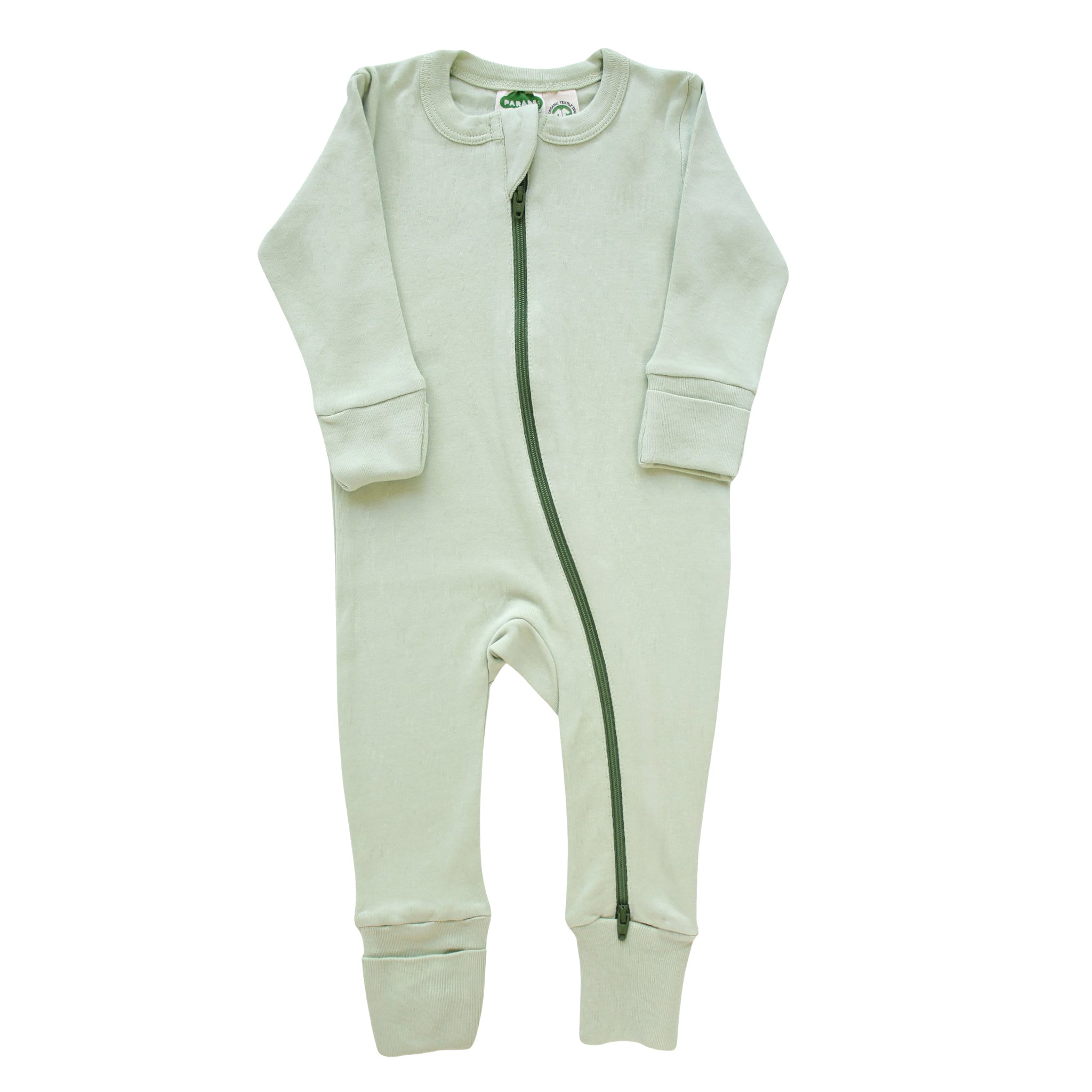 Organic Essential Basic '2-Way' Zipper Romper - Long Sleeve - Organic Baby Clothes, Kids Clothes, & Gifts | Parade Organics