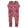 Organic Signature Print '2-Way' Zip Romper - Long Sleeve - Organic Baby Clothes, Kids Clothes, & Gifts | Parade Organics