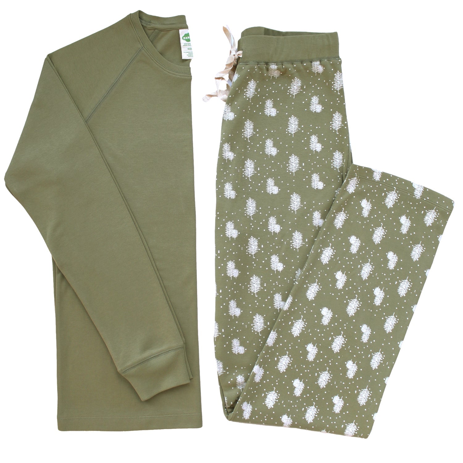 Organic Unisex/Men's Pajamas - Holiday