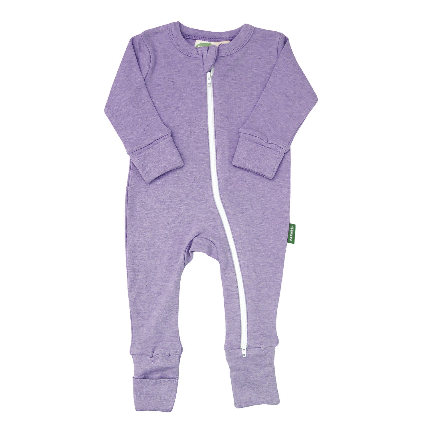 Organic Snuggle Soft Melange '2-Way' Zipper Romper - Organic Baby Clothes, Kids Clothes, & Gifts | Parade Organics