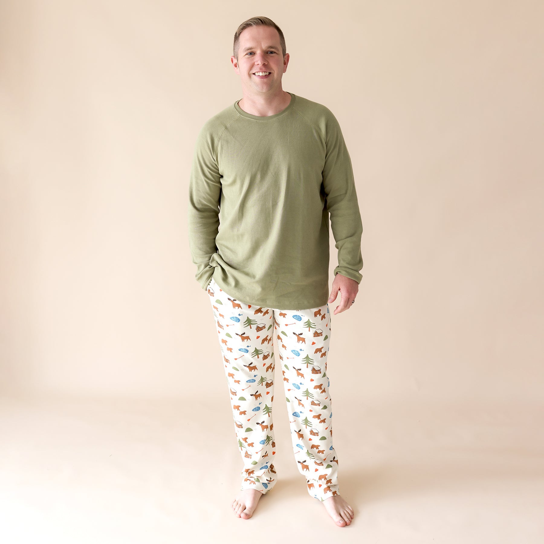 Organic Unisex/Men's Pajamas - Holiday