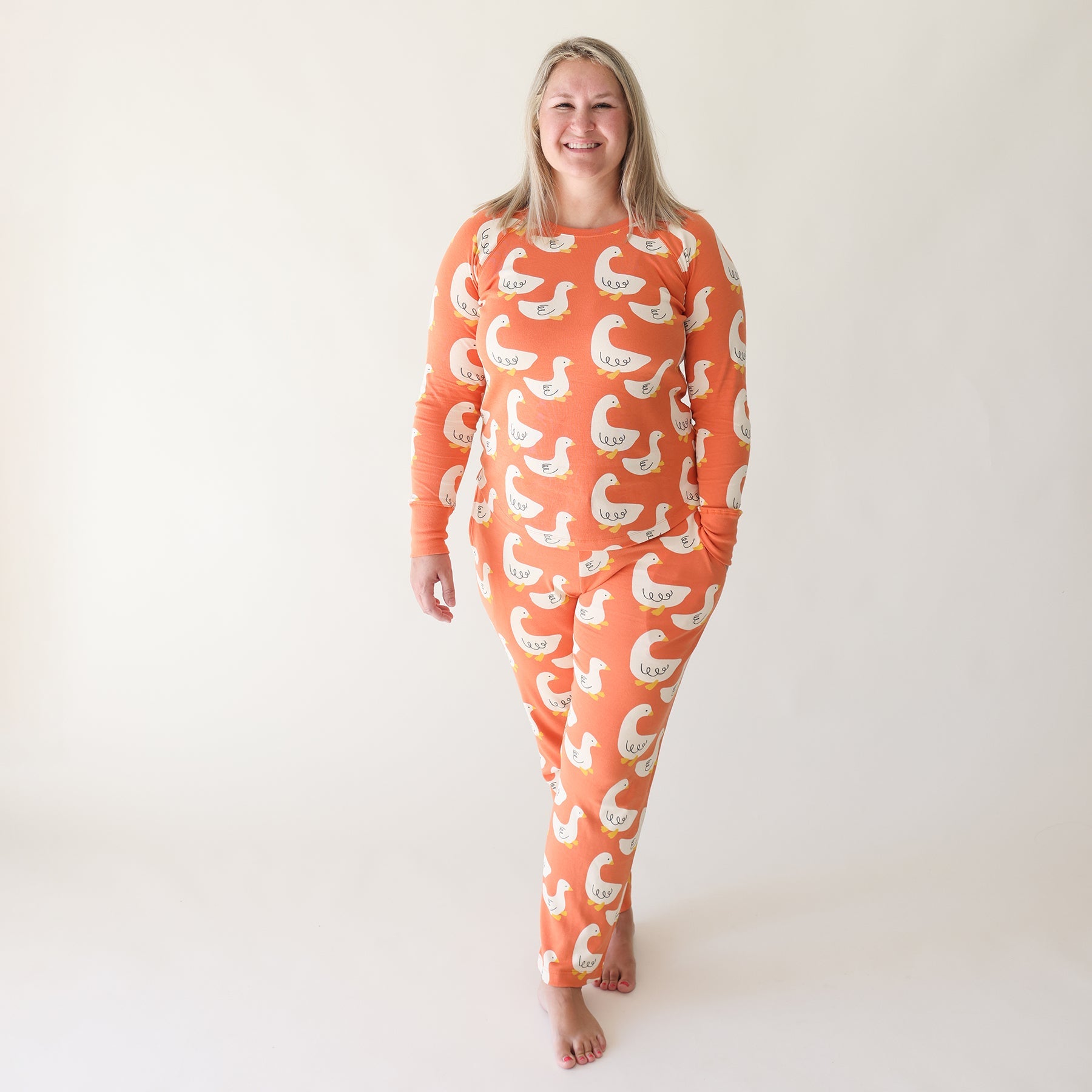 Organic Women's Pajama Set - Straight Leg