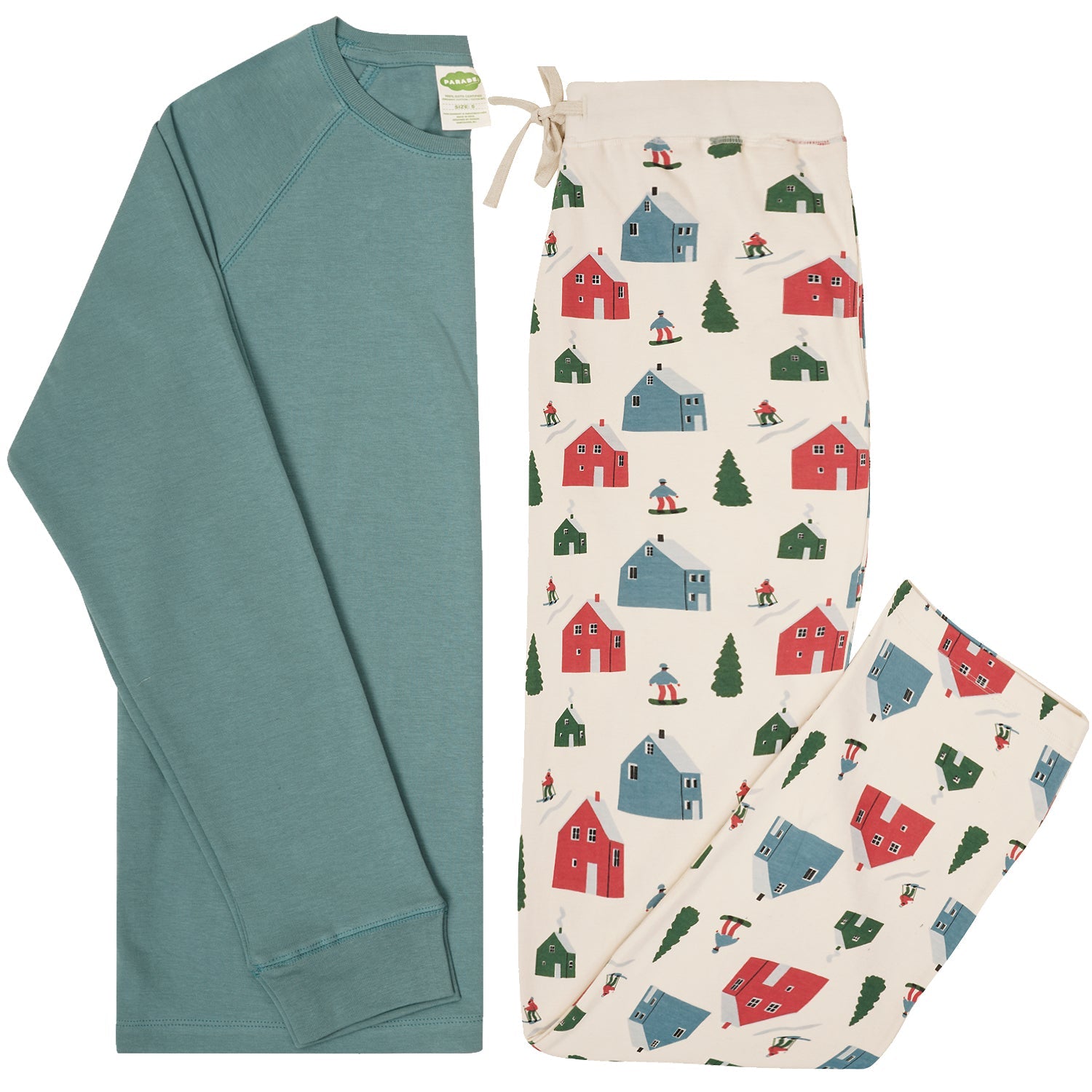 Organic Unisex/Men's Pajamas - Holiday