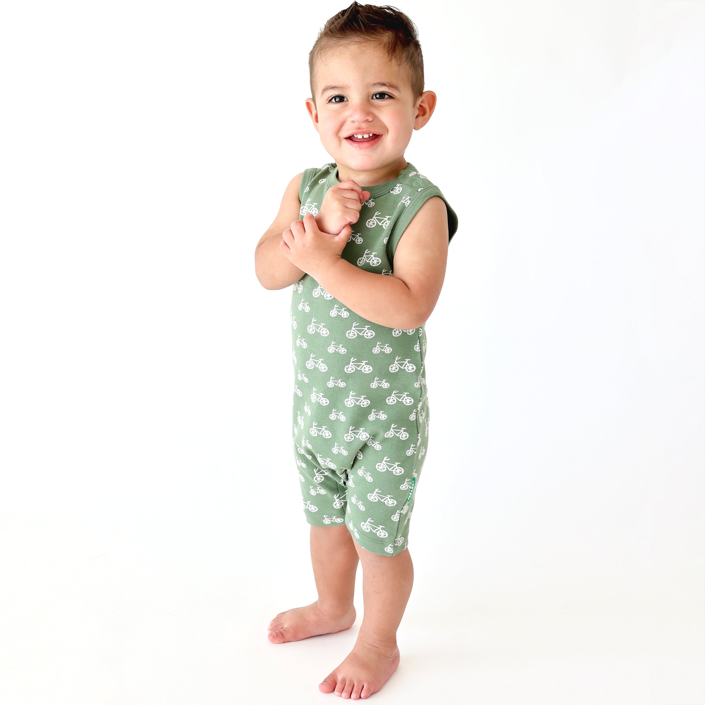 Organic Tank Rompers - Signature Prints - Organic Baby Clothes, Kids Clothes, & Gifts | Parade Organics