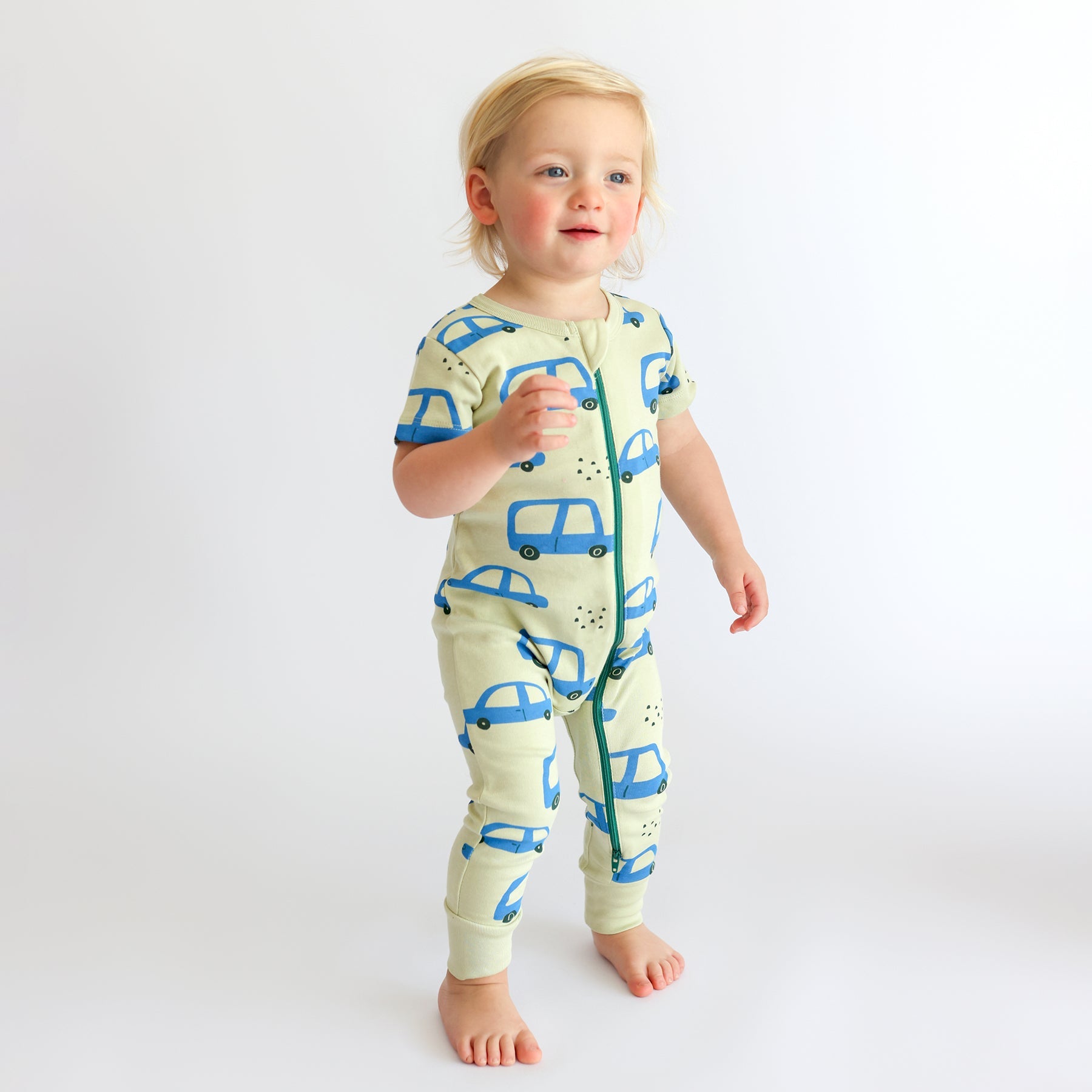 トップス Baby Short Sleeve Lap Onesie(70) Misha and Puff Baby Lap Onesie - Marzipan Circus - LILY SOURIRE