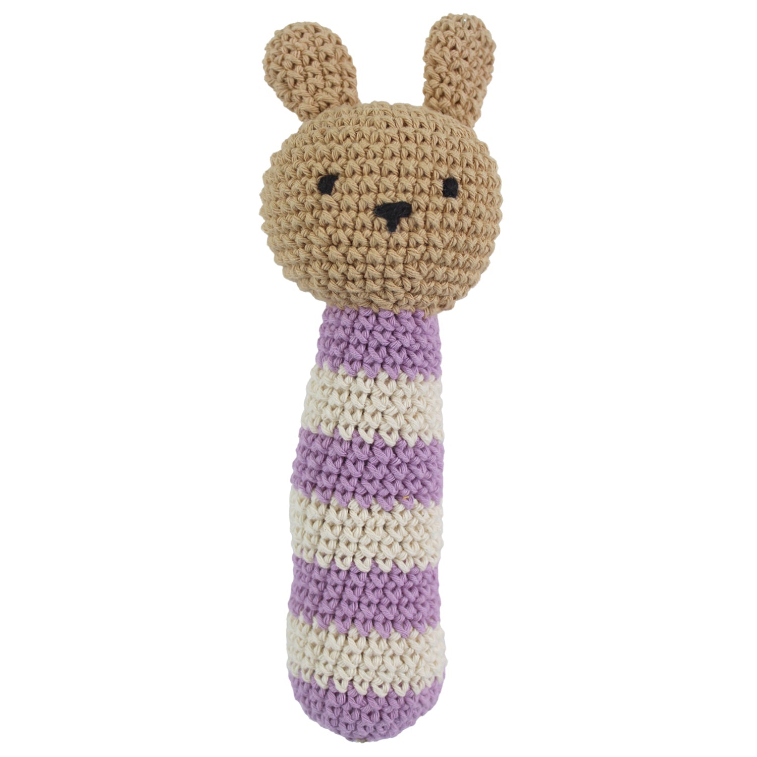 "My Animal Friends" Knit Rattle Cotton