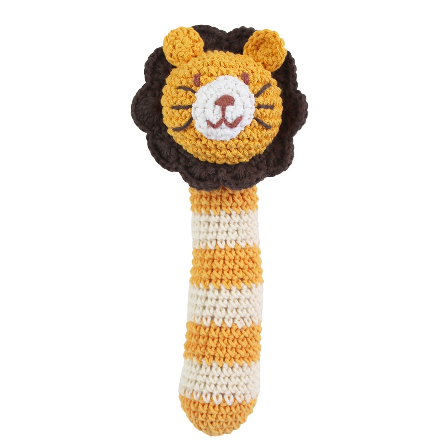 "My Animal Friends" Knit Rattle Cotton