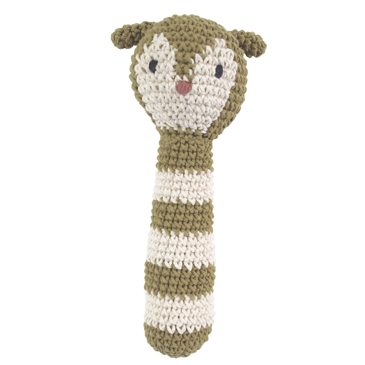 "My Animal Friends" Knit Rattle Cotton