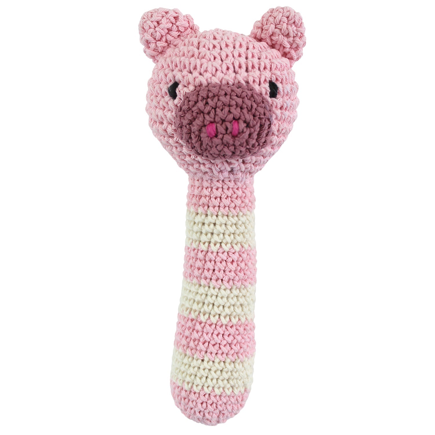 "My Animal Friends" Knit Rattle Cotton