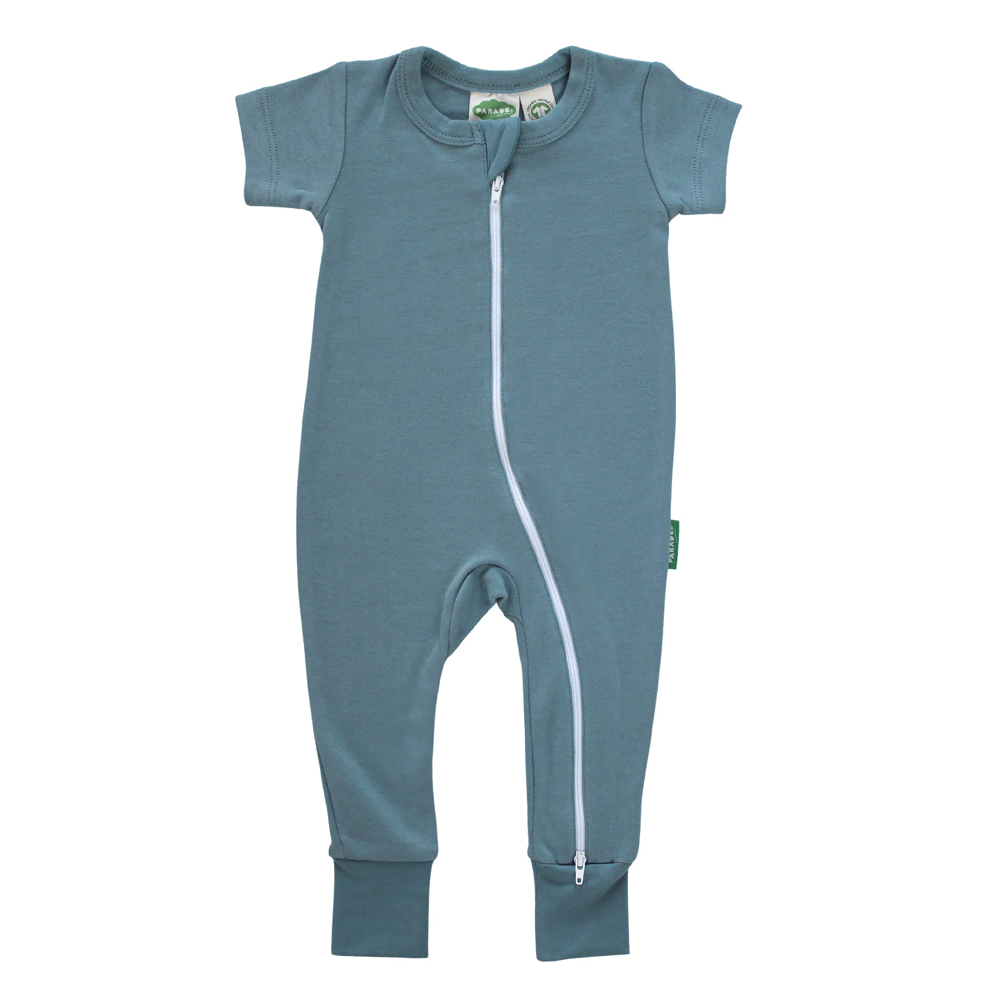 Organic Essentials '2-Way' Zip Romper - Short Sleeve – Parade USA