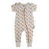 Organic Signature Print '2-Way' Zip Romper Short Sleeve - Organic Baby Clothes, Kids Clothes, & Gifts | Parade Organics