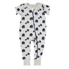 Organic Signature Print '2-Way' Zip Romper Short Sleeve - Organic Baby Clothes, Kids Clothes, & Gifts | Parade Organics