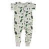 Organic Signature Print '2-Way' Zip Romper Short Sleeve - Organic Baby Clothes, Kids Clothes, & Gifts | Parade Organics