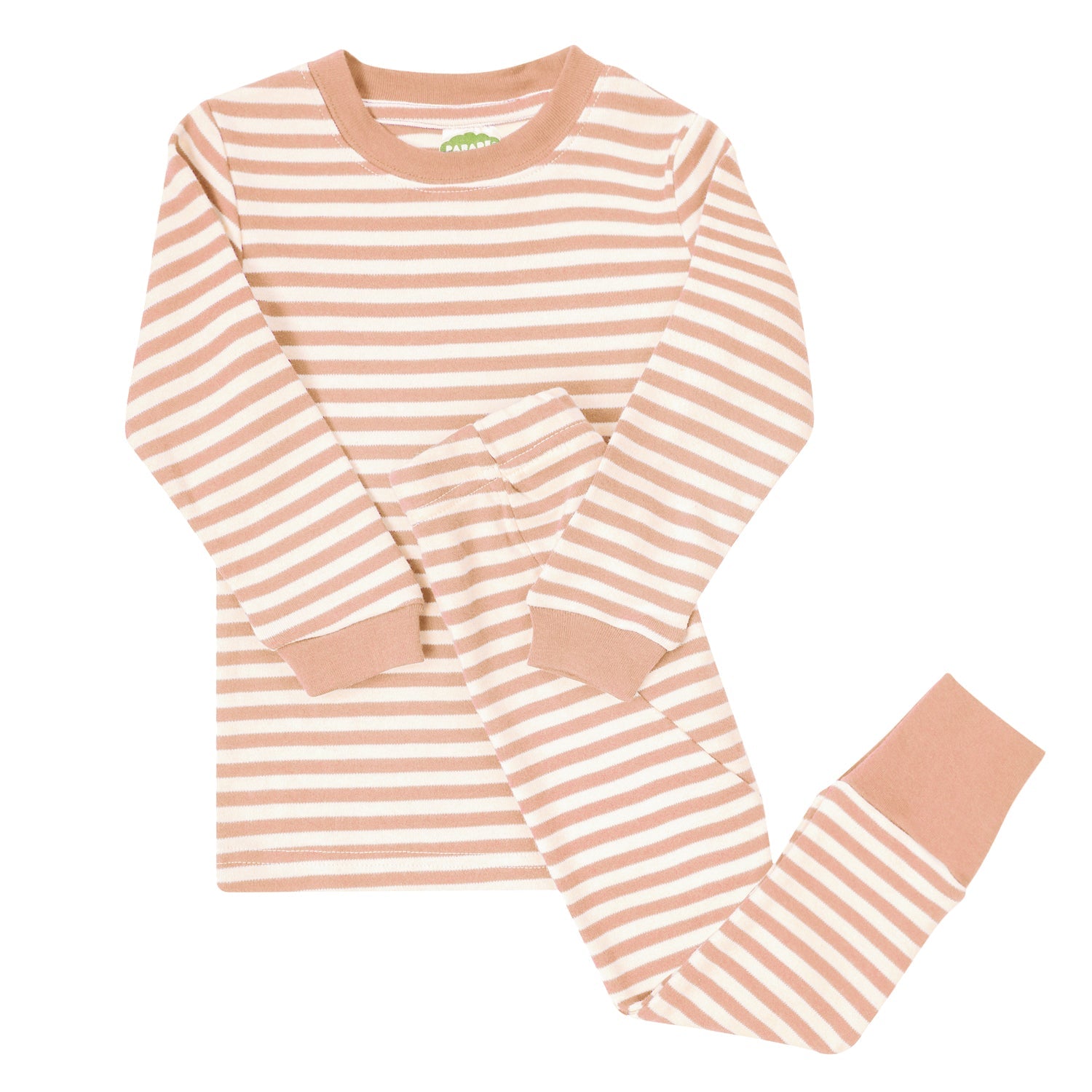 "My Jammies" Organic Striped Kids' Pajamas